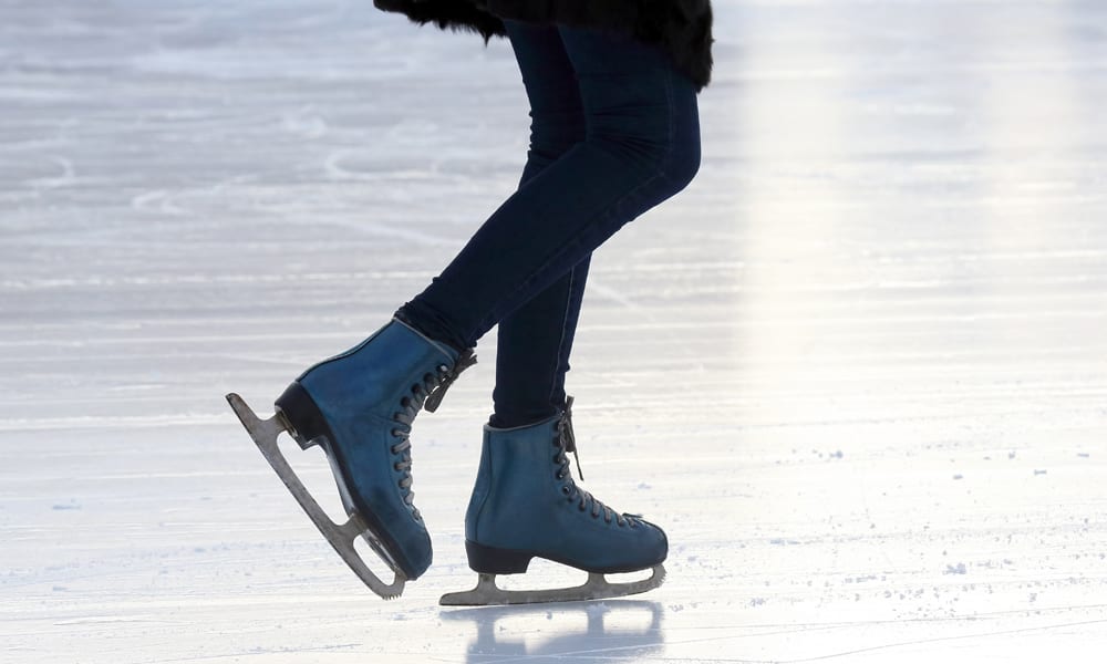 ice skating Cornwall